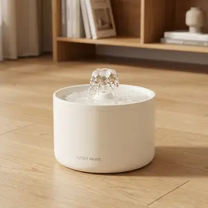 3L Automatic Pet Water Fountain USB Powered Ultra‑Quiet Circulating Filtered Water Dispenser for Cats & Small