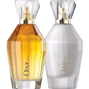 JAFRA Elixir SENSATIONS DUO EDP for Women 50 ml Floral Fragrance and hydrating with Pink Pepper Rose Centifolia & Silk Woods Notes Romantic Perfume