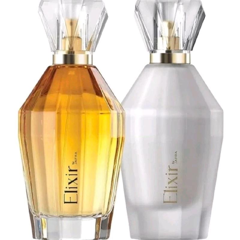 JAFRA Elixir SENSATIONS DUO EDP for Women 50 ml Floral Fragrance and hydrating with Pink Pepper Rose Centifolia & Silk Woods Notes Romantic Perfume