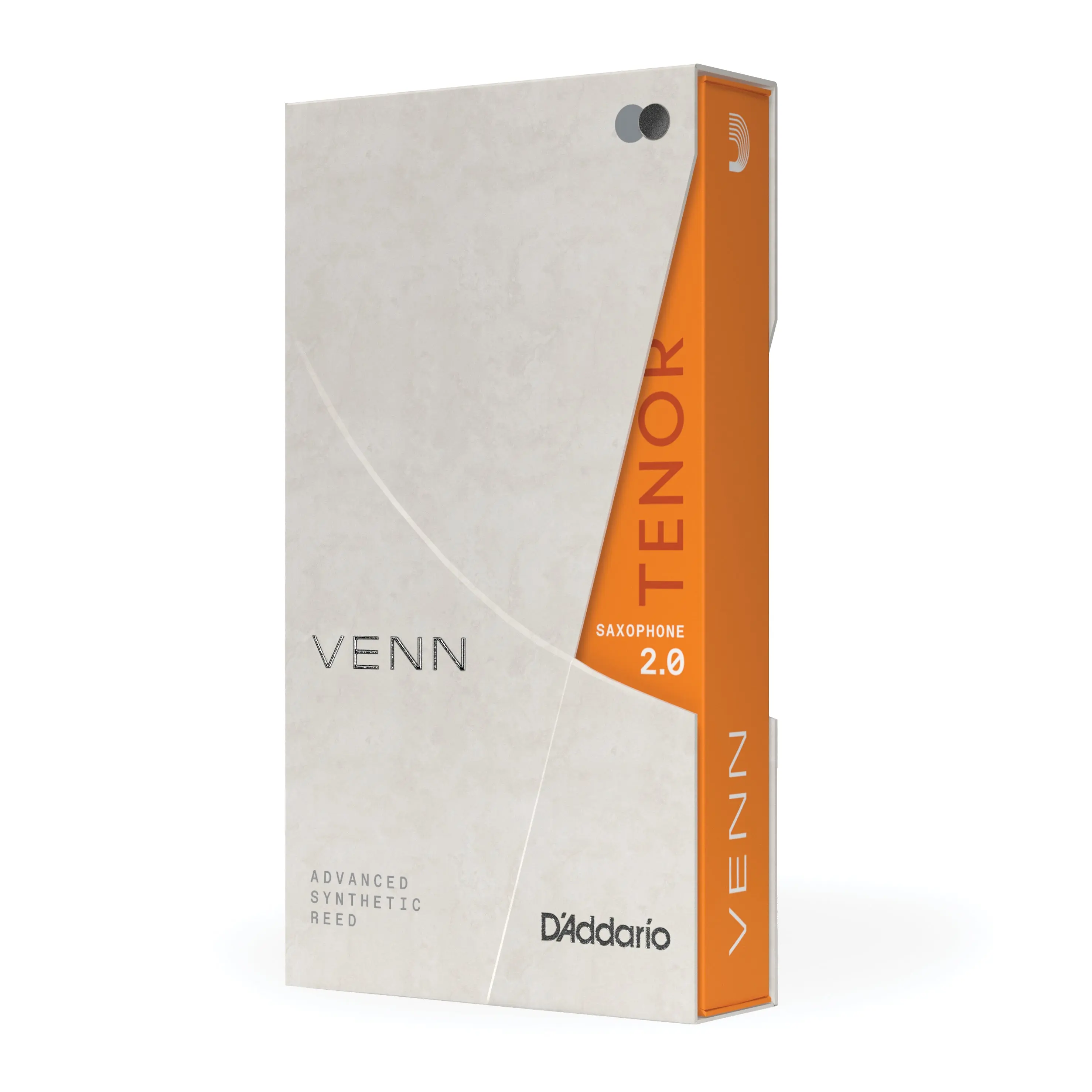 D'Addario VENN Tenor Saxophone Reed, G2, Strength 2.0, 1-Pack