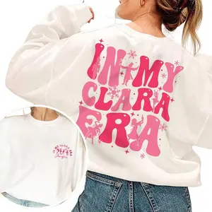 Custom In My Clara Era Sweatshirt, Nutcracker Sweater, In My Nutcracker Era Tee, Pink Holiday Shirt, Christmas Nutcracker Tee, Xmas Gifts