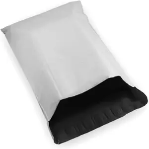 EcoSwift 12 x 16 White Large Poly Mailer Size #5 Self Sealing Envelopes 1.7 mil Thick Plastic Shipping Bags for Large Items