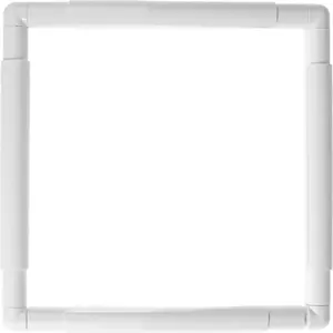 Square Rectangle Cross Stitch Embroidery Snap Frame Handheld Plastic Clip Frame Cross Stitch Frame for Embroidery Stitch Quilting Needlepoint Tool