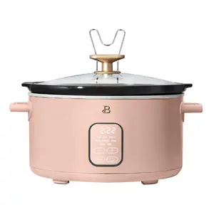 Beautiful 6 Qt Programmable Slow Cooker, Rose by Drew Barrymore