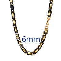 6mm-Gold Black