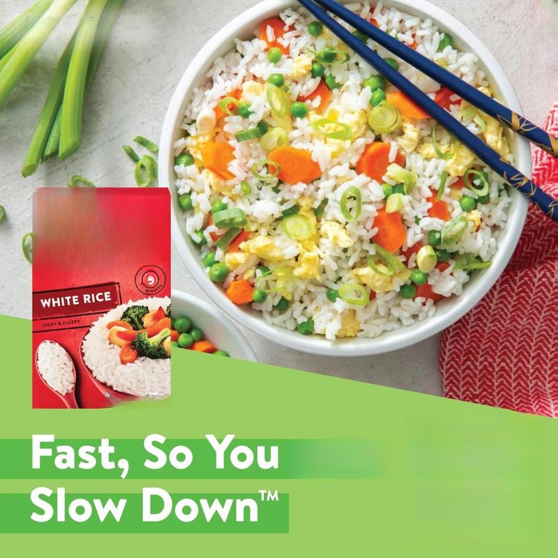 White Rice, Instant White Rice for Quick Dinner Meals, 28-Ounce Box