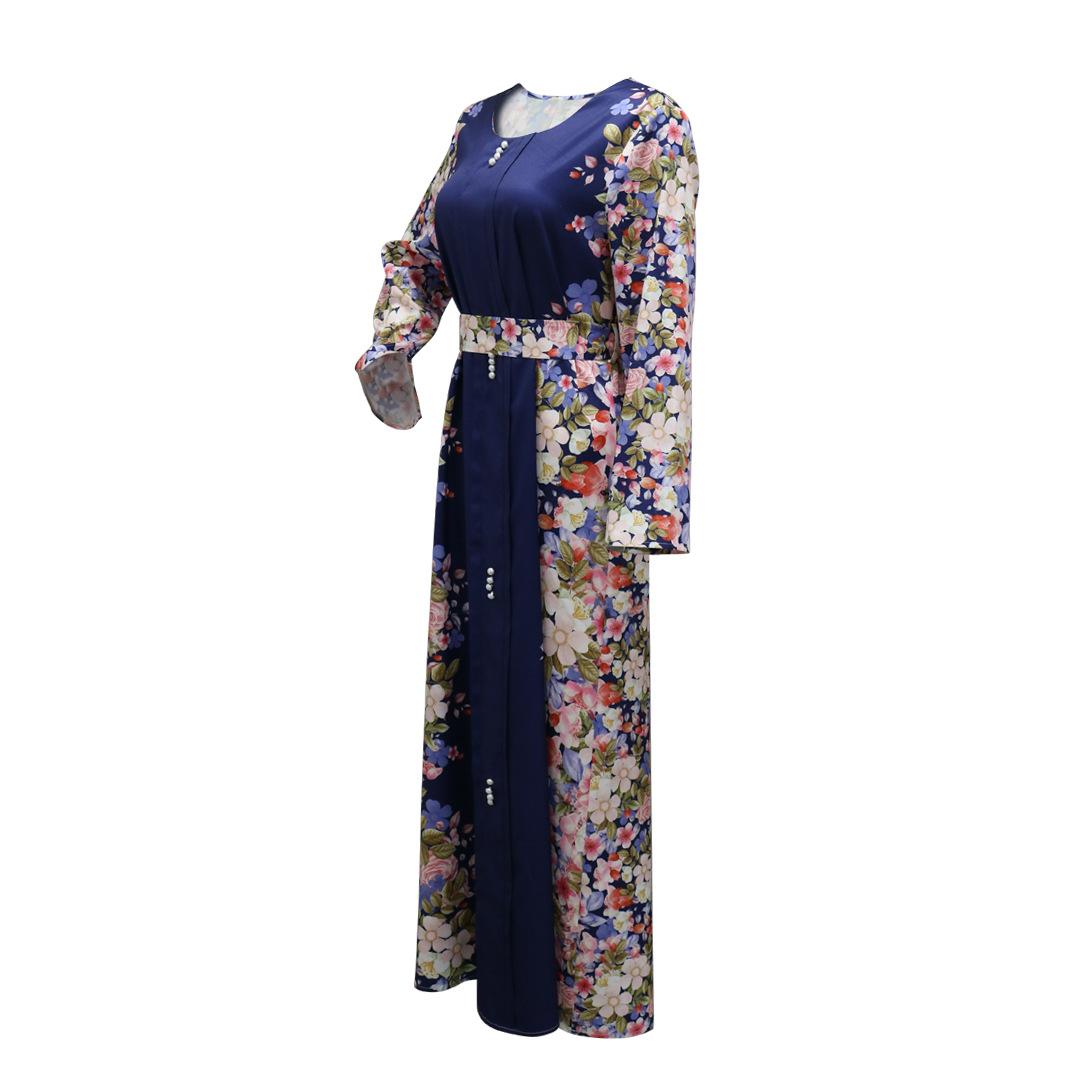 Elegant Muslim Maxi Dress – Modest Middle Eastern Fashion
