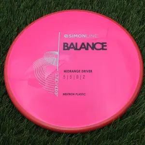 Axiom Neutron Balance with SimonLine Stock Stamp - 177.4g - Red Rim Pink