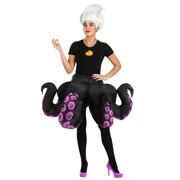 Women's Disney Ursula Inflatable Skirt and Necklace Costume (© Disney)