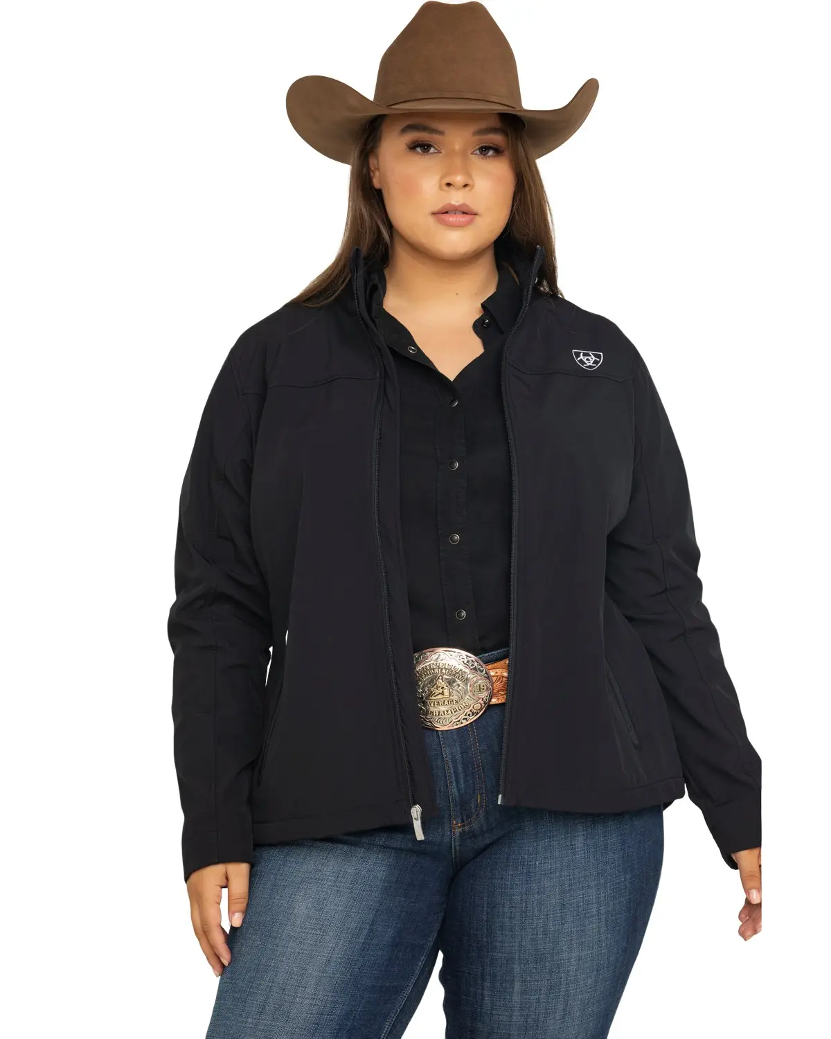 Ariat Women's Women'S Softshell Team Jacket Plus - 10019206-Plus Ariat Women's Women'S Softshell Team Jacket Plus - 10019206-Plus