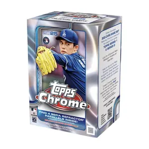 2025 Topps Chrome MLB Baseball Blaster Box