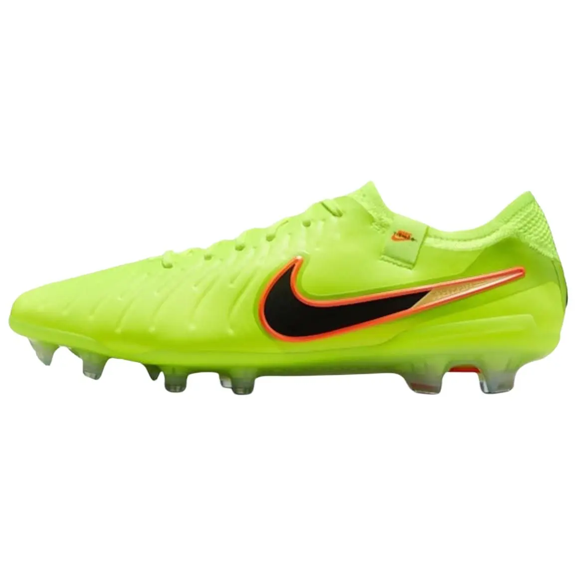 Nike Tiempo Legend 10 Elite FG Volt Black Comfort Soccer Cleats Unisex DV4328-701