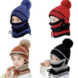 Unisex Street Trend Hooded Hat with Neck Gaiter, Hats for Unisex, 2 in 1 Trendy Versatile Hooded Hat, 2024 Trendy Balaclava Mask, All-match Y2k knit hat
