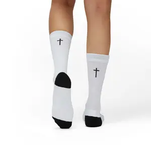 Cross and Scripture Socks | Sublimation Socks