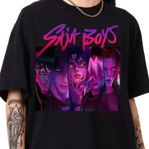 [SALE UP TO 45%] Saja Boys Kpop Shirt, Demon Hunters Shirt, Saja Boys Merch Shirt, Kpop idol Merch Shirt, For Saja Boys Fan Gift