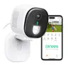 Winees security camera M3pro--Best Smart Security Camera on TikTok, Wired 2K-4MP Color night version,600 lumen spotlight,Dog/Cat/Pets/Baby/Security System,Indoor/Outdoor IP65-Rated, WiFi,, Smart Home Gadgets