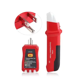 UNI-T UT25A Circuit Breaker Finder line Detector American Specification Socket Tester W/Analogue Receiver&LED Indicator Leakage Circuit Breaker