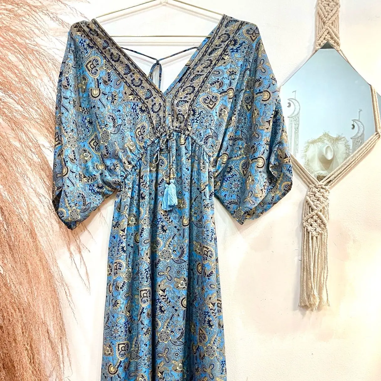 Boho dress   Womenswear Adjustable Casual