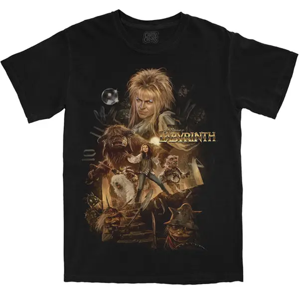 LABYRINTH - T-SHIRT, Movie Shirt, Fashion Cotton, Full Colors, Full Sizes, For Men, For Women