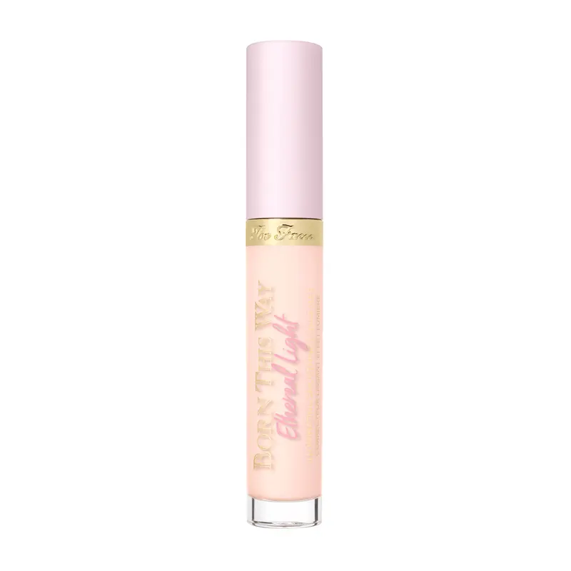 Too Faced Born This Way Ethereal Light Illuminating Smoothing Concealer | 24-Hour, Waterproof, Non-Creasing Formula | Brightens Undereyes, Delivers All Day Moisture, Luminous Natural Finish