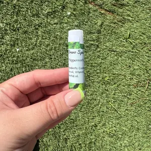Peppermint chapstick