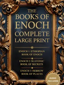 The Books of Enoch Complete: Large Print Edition (Annotated and Illustrated). The Full Collection with Enoch 1, 2, 3 and Audio Paperback
