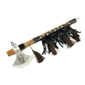 Defender 19" Cross Shape Indian Axe Pipe