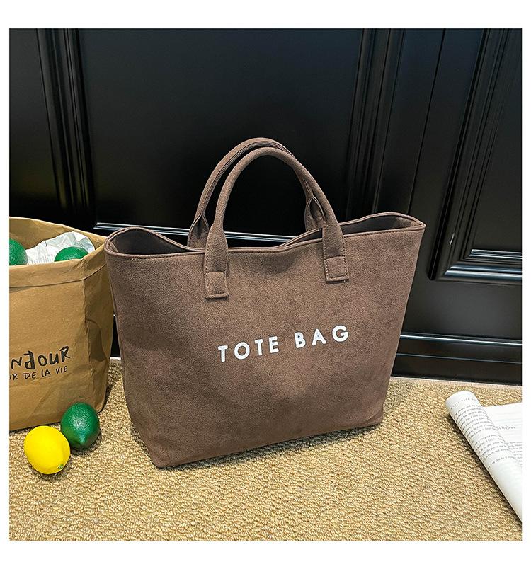 New Large Capacity Tote Bag for Women | Chic Minimalist Luxury Handbag | Trendy Commuter Work Bag | Versatile Everyday Shoulder & Top Handle Purse | Stylish Must-Have