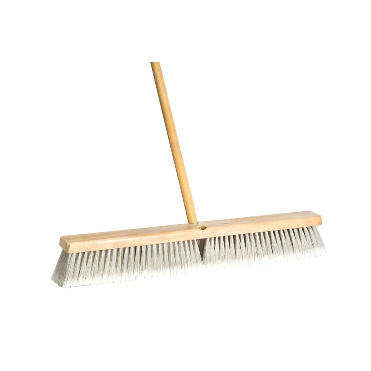 212 MAIN 24 in. Synthetic Split-Tips Soft Bristle Broom Head-Only - Manual Push Brooms, Home Cleaning Supplies, Long Handle Compatible Home Care Tool (Dqb Industries 10653)