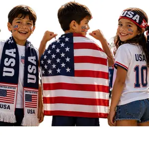 USA Unisex Body Flag - Casual American Flag Design for celebration Use