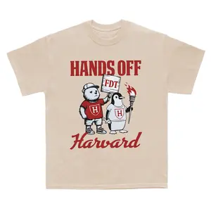 Hand Off Protest T-shirt, Hands of Harvard Sweatshirt, Harvard Hoodie, Political Shirt, Anti Jump Top, Human Rights Shirt, Unisex Adults Tee