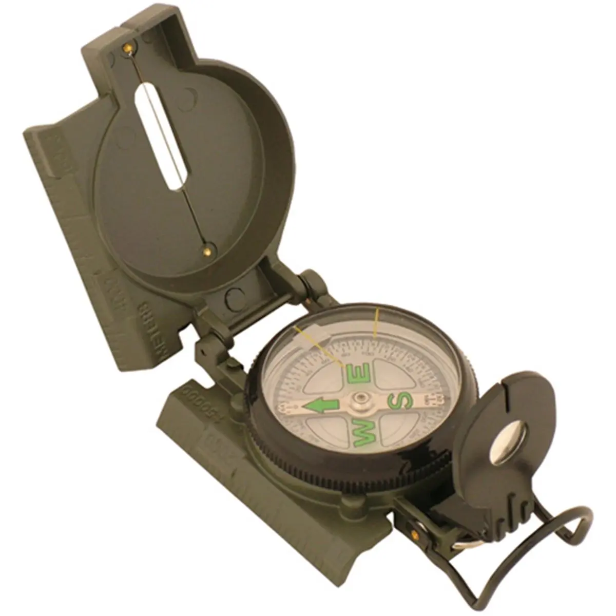 Fox Outdoor Military Marching Compass - Survival Gear for Camping, Hiking & Travel (Sports & Outdoor GPS Navigation Accessory), Camping Supplies