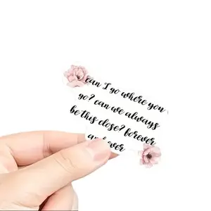50 PC Lover Vinyl Stickers for Phone Case Laptop Music Lovers Decorative Smartphone Cover Personalization Versatile Use Pink Wheel