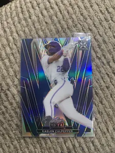 2024 Kaelen Culpepper leaf metal card #'d /35 Rookie SP Minnesota Twins