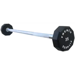 French Fitness Straight Urethane Barbell 35 lbs - Single (New)