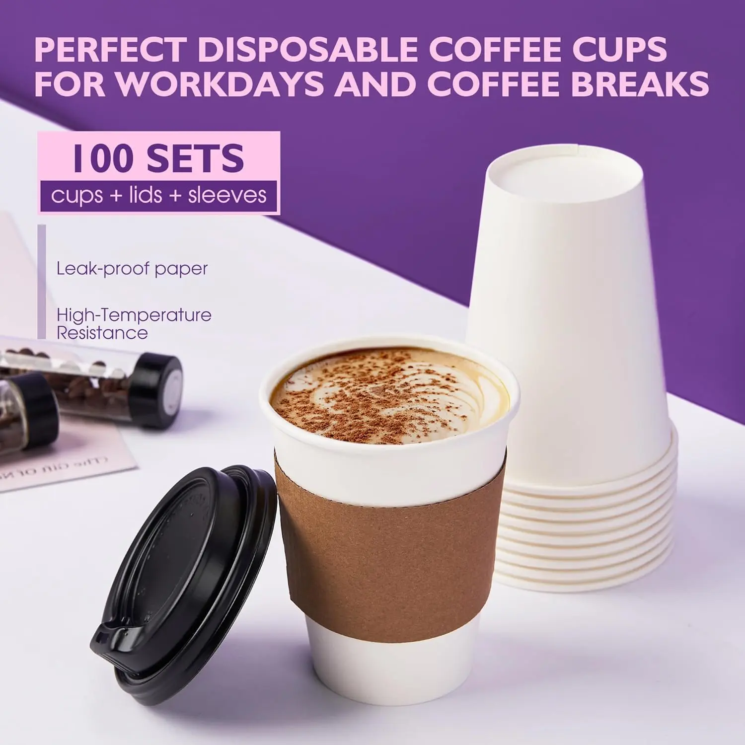 16oz reusable coffee cup 16 oz Thermal Cold Cup main image 0