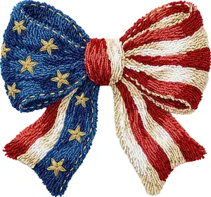 DTF Transfer - Flag Bow Multi Sizes (PA-FL001)
