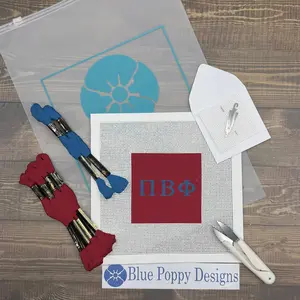 Pi Beta Phi 4x4 Needlepoint Kit