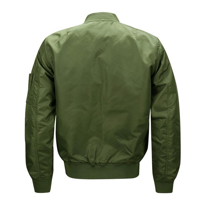 Kingapril Men's Lightweight Varsity Jacket Casual Windbreaker Bomber Military Outerwear