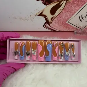 Lavish Doll Drip | Press On Nails