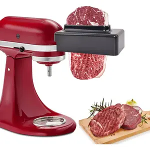 Meat Tenderizer for Kitchenaid Mixer, Meat Tenderize Attachment for Kitchenaid Stand Mixer with Stainless Gears, Black