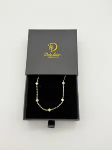 DALY DESIGN CADENAS LAMINADAS 14K Gold Rope Chain Dainty Layering Jewelry