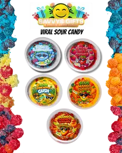 Savvys Gifts Gushers The Viral Candy Snack Sweet Bonbon Tangy Sour