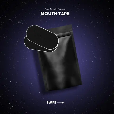 Breath Mouth Tape Gentle Micropore Tape 30 Count - Pain-free Removal & Gentle Adhesion for Skin - Mother's Day Gift