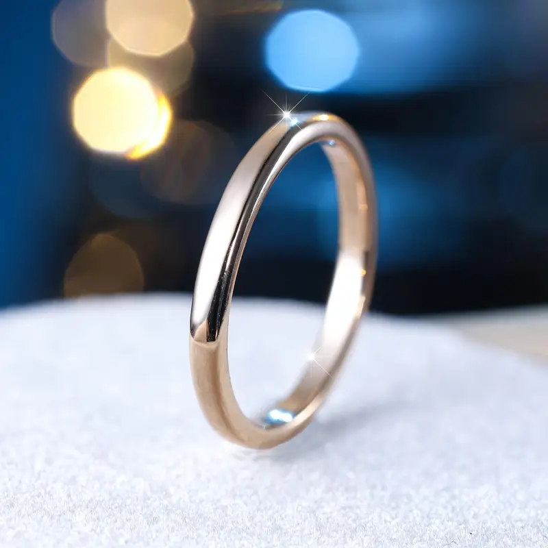 Unisex Simple Plain Copper Ring, Elegant Fashion Rings, Elegant Casual Ring, Fashion Accessories for Women Men, Elegant All-match Fashion Accessories for Daily & Party Decoration, Exquisite Jewelry for Birthday Gifts, Everyday Ring
