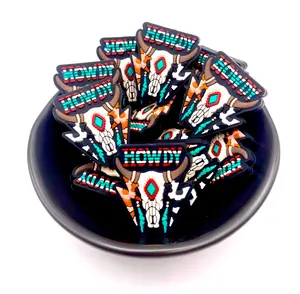 Howdy Aztec Steer Focal Bead