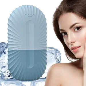 Ice Face Roller,Ice Cube Roller for Face, Beauty Massage Silicone Ice Mold Skin Care,Reusable Ice Cube Roller