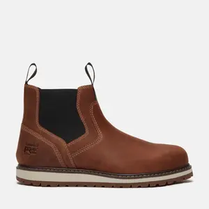 Timberland Men's Irvine Chelsea Soft Toe Work Boot Timberland Men's Irvine Chelsea Soft Toe Work Boot