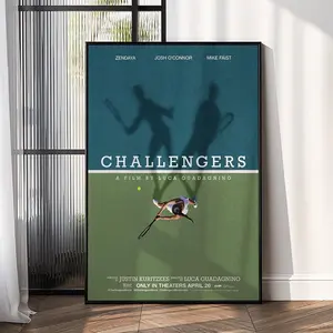 Challengers Movie Poster - Wall Art - Home Decor - Print Gift