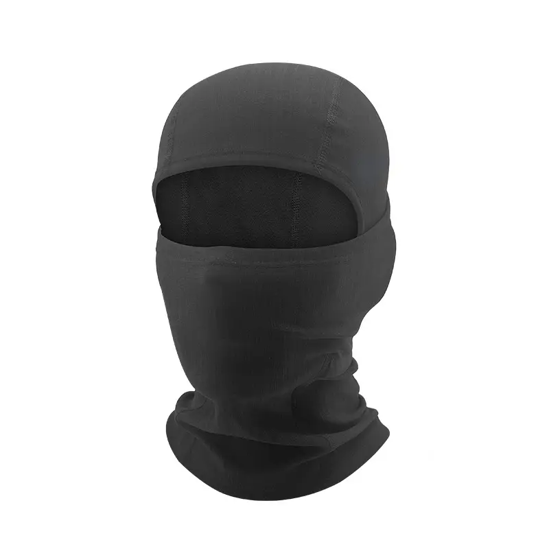 Unisex HydraFlex Pro Face Mask Neck Gaiter - 36*22cm, Waterproof, Thermal, Helmet-Compatible, Quick Dry, Soft Comfortable Fit, All Season Use, Classic Black, Sports Gear for Outdoor Enthusiasts, Ski & Biking Protection, Wind-Resistant